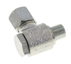 8S & G1/4'' Verzinkt Stalen Swivel Joint Snijringkoppeling Buitendraad 400bar Draaibaar ISO 8434-1