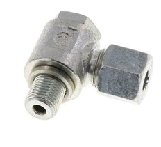 8S & G1/4'' Verzinkt Stalen Swivel Joint Snijringkoppeling Buitendraad 400bar Draaibaar ISO 8434-1