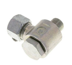 12S & G3/8'' Verzinkt Stalen Swivel Joint Snijringkoppeling Buitendraad 400bar Draaibaar ISO 8434-1