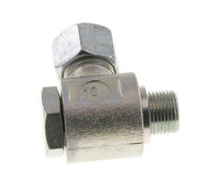 12S & G3/8'' Verzinkt Stalen Swivel Joint Snijringkoppeling Buitendraad 400bar Draaibaar ISO 8434-1
