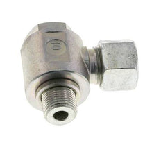 12S & G3/8'' Verzinkt Stalen Swivel Joint Snijringkoppeling Buitendraad 400bar Draaibaar ISO 8434-1