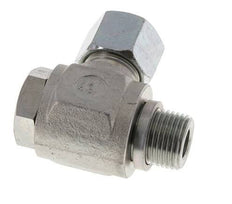 14S & G1/2'' Verzinkt Stalen Swivel Joint Snijringkoppeling Buitendraad 400bar Draaibaar ISO 8434-1