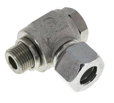 16S & G1/2'' Verzinkt Stalen Swivel Joint Snijringkoppeling Buitendraad 400bar Draaibaar ISO 8434-1