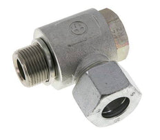 20S & G3/4'' Verzinkt Stalen Swivel Joint Snijringkoppeling Buitendraad 400bar Draaibaar ISO 8434-1