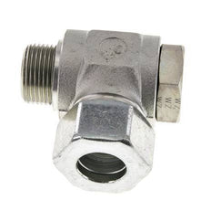 25S & G1'' Verzinkt Stalen Swivel Joint Snijringkoppeling Buitendraad 250bar Draaibaar ISO 8434-1
