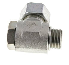 25S & G1'' Verzinkt Stalen Swivel Joint Snijringkoppeling Buitendraad 250bar Draaibaar ISO 8434-1