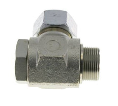 30S & G1-1/4'' Verzinkt Stalen Swivel Joint Snijringkoppeling Buitendraad 250bar Draaibaar ISO 8434-1