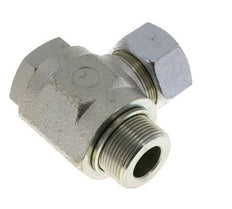 30S & G1-1/4'' Verzinkt Stalen Swivel Joint Snijringkoppeling Buitendraad 250bar Draaibaar ISO 8434-1