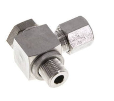 6LL & G1/8'' RVS Swivel Joint Snijringkoppeling Buitendraad 100bar Draaibaar ISO 8434-1