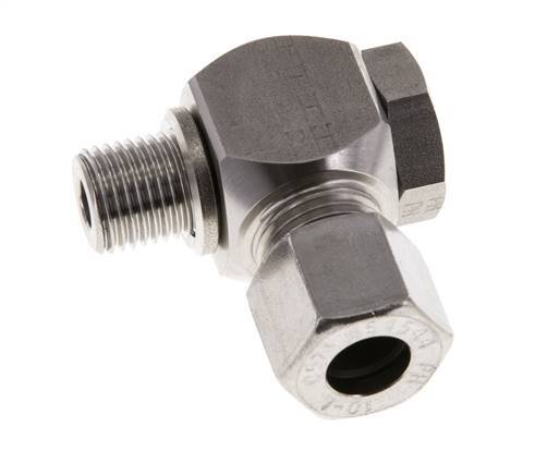 10L & G1/4'' RVS Swivel Joint Snijringkoppeling Buitendraad 315bar Draaibaar ISO 8434-1
