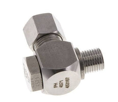 10L & G1/4'' RVS Swivel Joint Snijringkoppeling Buitendraad 315bar Draaibaar ISO 8434-1