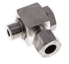 12L & G3/8'' RVS Swivel Joint Snijringkoppeling Buitendraad 315bar Draaibaar ISO 8434-1