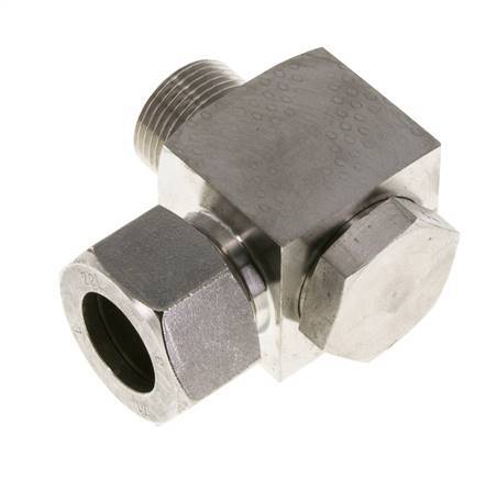 22L & G3/4'' RVS Swivel Joint Snijringkoppeling Buitendraad 160bar Draaibaar ISO 8434-1
