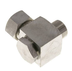 22L & G3/4'' RVS Swivel Joint Snijringkoppeling Buitendraad 160bar Draaibaar ISO 8434-1