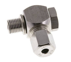 6S & G1/4'' RVS Swivel Joint Snijringkoppeling Buitendraad 400bar Draaibaar ISO 8434-1