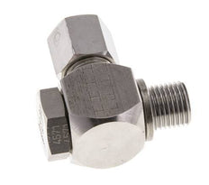 6S & G1/4'' RVS Swivel Joint Snijringkoppeling Buitendraad 400bar Draaibaar ISO 8434-1