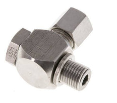 6S & G1/4'' RVS Swivel Joint Snijringkoppeling Buitendraad 400bar Draaibaar ISO 8434-1
