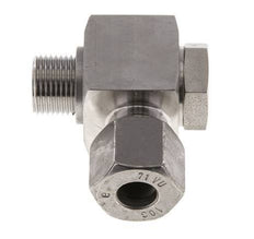 10S & G3/8'' RVS Swivel Joint Snijringkoppeling Buitendraad 400bar Draaibaar ISO 8434-1