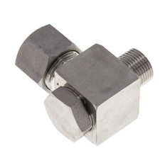 12S & G3/8'' RVS Swivel Joint Snijringkoppeling Buitendraad 400bar Draaibaar ISO 8434-1