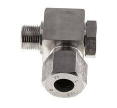 12S & G3/8'' RVS Swivel Joint Snijringkoppeling Buitendraad 400bar Draaibaar ISO 8434-1