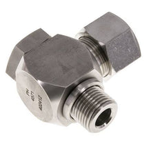16S & G1/2'' RVS Swivel Joint Snijringkoppeling Buitendraad 400bar Draaibaar ISO 8434-1