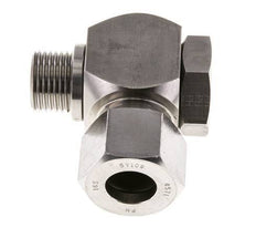 16S & G1/2'' RVS Swivel Joint Snijringkoppeling Buitendraad 400bar Draaibaar ISO 8434-1