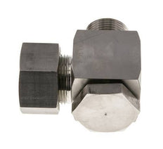 25S & G1'' RVS Swivel Joint Snijringkoppeling Buitendraad 250bar Draaibaar ISO 8434-1