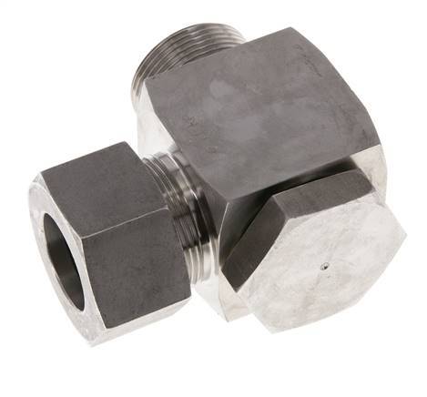 30S & G1-1/4'' RVS Swivel Joint Snijringkoppeling Buitendraad 250bar Draaibaar ISO 8434-1
