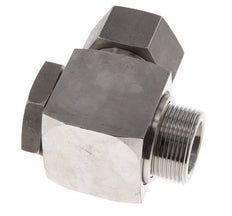 30S & G1-1/4'' RVS Swivel Joint Snijringkoppeling Buitendraad 250bar Draaibaar ISO 8434-1