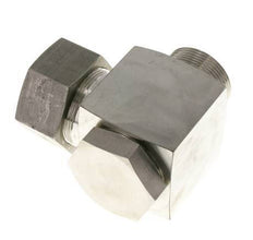 38S & G1-1/2'' RVS Swivel Joint Snijringkoppeling Buitendraad 250bar Draaibaar ISO 8434-1