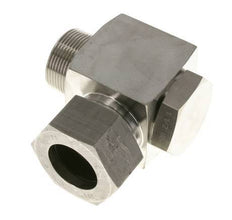 38S & G1-1/2'' RVS Swivel Joint Snijringkoppeling Buitendraad 250bar Draaibaar ISO 8434-1