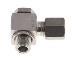6S & G1/4'' RVS Swivel Joint Knelfitting Buitendraad 400bar Draaibaar ISO 8434-1