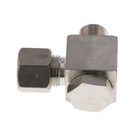 10S & G3/8'' RVS Swivel Joint Knelfitting Buitendraad 400bar Draaibaar ISO 8434-1