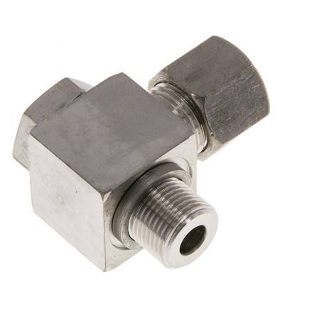 10S & G3/8'' RVS Swivel Joint Knelfitting Buitendraad 400bar Draaibaar ISO 8434-1