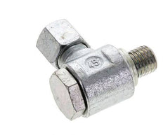 8L & M12x1.5 Verzinkt Stalen Swivel Joint Snijringkoppeling Buitendraad 315bar NBR O-ring Draaibaar ISO 8434-1