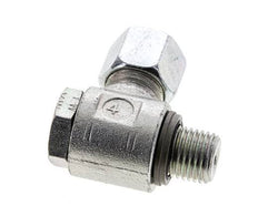 10L & M14x1.5 Verzinkt Stalen Swivel Joint Snijringkoppeling Buitendraad 315bar NBR O-ring Draaibaar ISO 8434-1