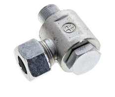 15L & M18x1.5 Verzinkt Stalen Swivel Joint Snijringkoppeling Buitendraad 315bar NBR O-ring Draaibaar ISO 8434-1