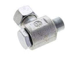 15L & M18x1.5 Verzinkt Stalen Swivel Joint Snijringkoppeling Buitendraad 315bar NBR O-ring Draaibaar ISO 8434-1