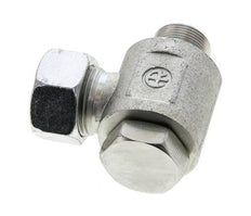 22L & M26x1.5 Verzinkt Stalen Swivel Joint Snijringkoppeling Buitendraad 160bar NBR O-ring Draaibaar ISO 8434-1