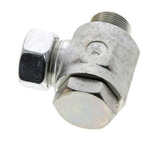 28L & M33x2 Verzinkt Stalen Swivel Joint Snijringkoppeling Buitendraad 160bar NBR O-ring Draaibaar ISO 8434-1
