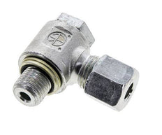 8S & M14x1.5 Verzinkt Stalen Swivel Joint Snijringkoppeling Buitendraad 400bar NBR O-ring Draaibaar ISO 8434-1