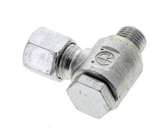 8S & M14x1.5 Verzinkt Stalen Swivel Joint Snijringkoppeling Buitendraad 400bar NBR O-ring Draaibaar ISO 8434-1