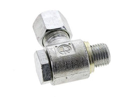 8S & M14x1.5 Verzinkt Stalen Swivel Joint Snijringkoppeling Buitendraad 400bar NBR O-ring Draaibaar ISO 8434-1