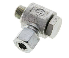 10S & M16x1.5 Verzinkt Stalen Swivel Joint Snijringkoppeling Buitendraad 400bar NBR O-ring Draaibaar ISO 8434-1