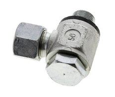 14S & M20x1.5 Verzinkt Stalen Swivel Joint Snijringkoppeling Buitendraad 400bar NBR O-ring Draaibaar ISO 8434-1