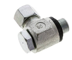 14S & M20x1.5 Verzinkt Stalen Swivel Joint Snijringkoppeling Buitendraad 400bar NBR O-ring Draaibaar ISO 8434-1