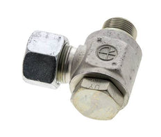 16S & M22x1.5 Verzinkt Stalen Swivel Joint Snijringkoppeling Buitendraad 400bar NBR O-ring Draaibaar ISO 8434-1