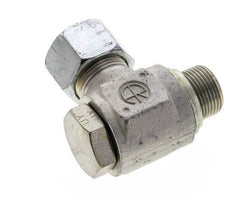 16S & M22x1.5 Verzinkt Stalen Swivel Joint Snijringkoppeling Buitendraad 400bar NBR O-ring Draaibaar ISO 8434-1