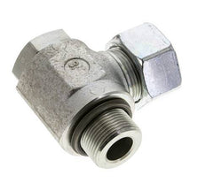 25S & M33x2 Zink plated Steel Swivel Joint Cutting Fitting with Male Threads 250 bar NBRO-ring Rotatable ISO 8434-1