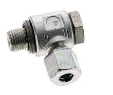 8L & G1/4'' Verzinkt Stalen Swivel Joint Snijringkoppeling Buitendraad 315bar NBR O-ring Draaibaar ISO 8434-1